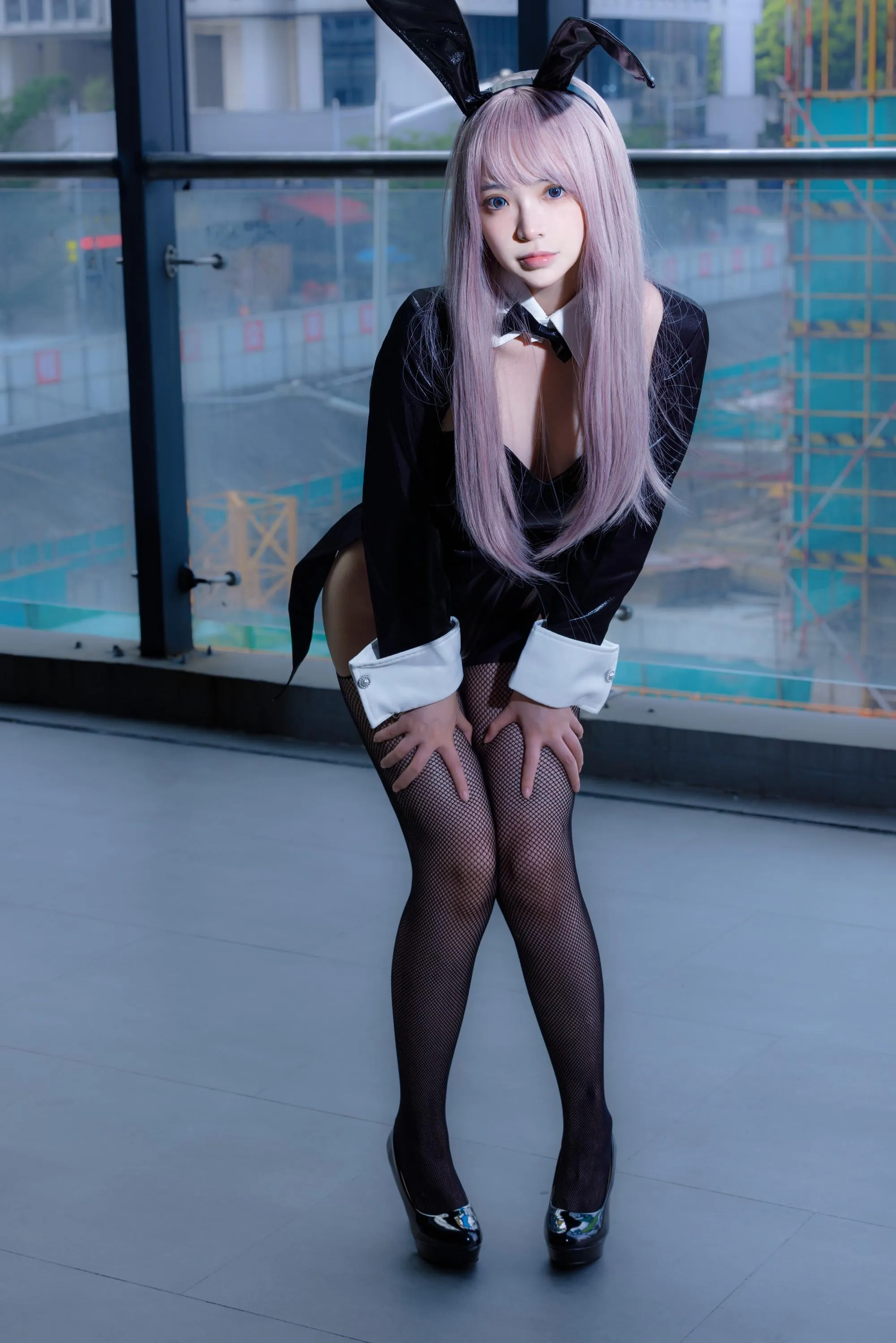 疯猫ss – NO.127 紫发礼服兔 [42P]插图